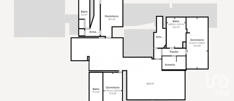 Casa 4 habitaciones de 717 m² en Reus (43206)