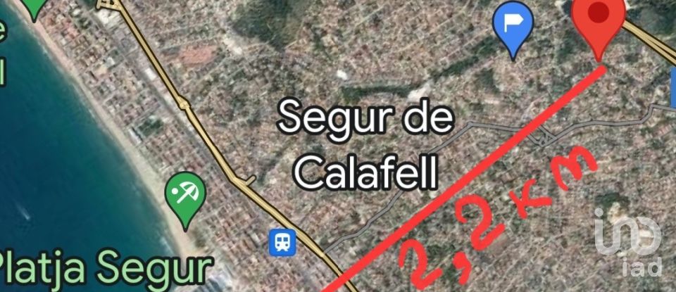 Terreno de 600 m² en Segur de Calafell (43882)