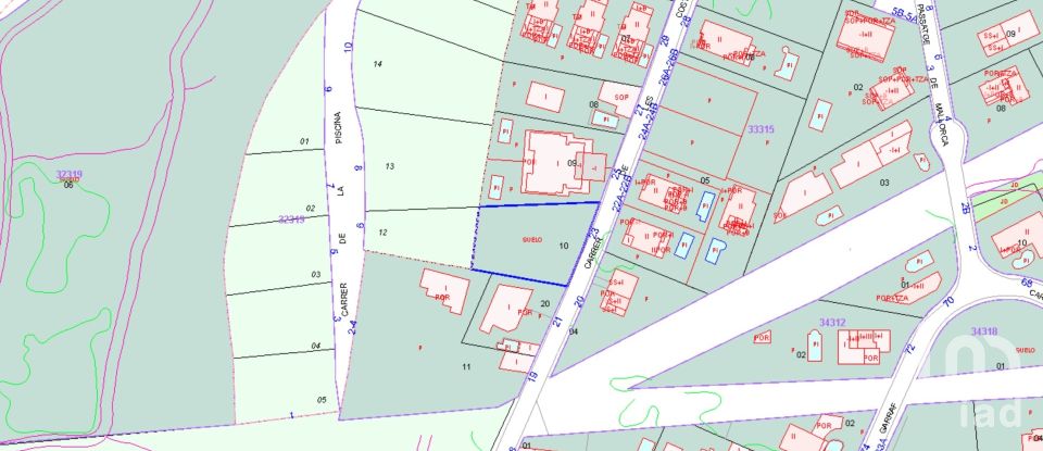 Terreno de 600 m² en Segur de Calafell (43882)