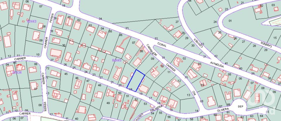 Terreno de 601 m² en Torrelles de Foix (08737)