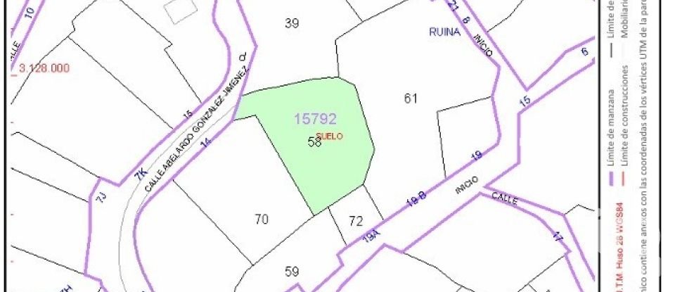 Building plot of 520 m² in Tamaimo (38684)