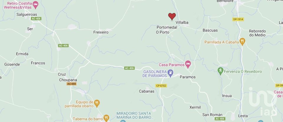 Country home 3 bedrooms of 200 m² in Val do Dubra (15873)