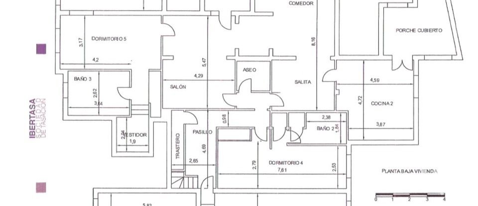 Casa de muntanya 4 habitacions de 375 m² a Partida La Cometa (03724)