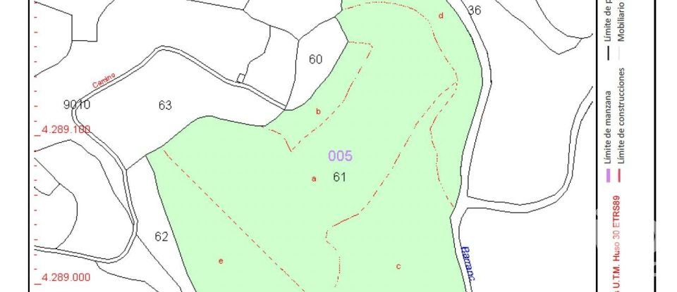 Terreno urbano de 41.000 m² en Tarbena (03518)