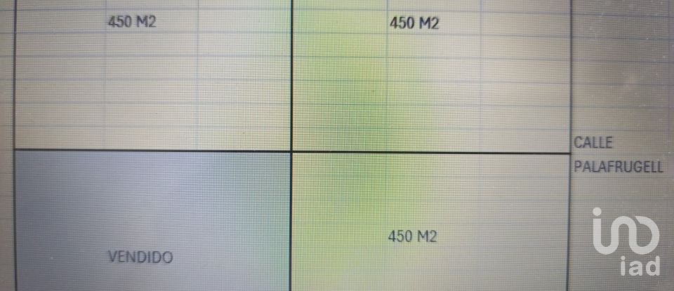 Land of 450 m² in Caldes de Malavella (17455)
