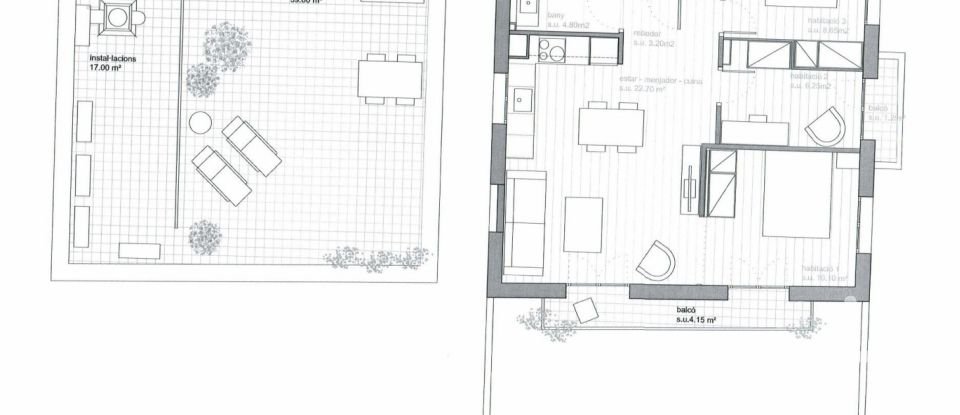 Casa 2 habitacions de 118 m² a Barcelona (08003)