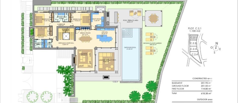 House 4 bedrooms of 857 m² in Marbella (29602)