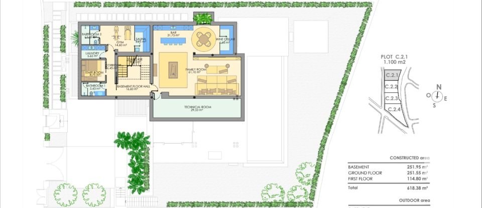 House 4 bedrooms of 857 m² in Marbella (29602)