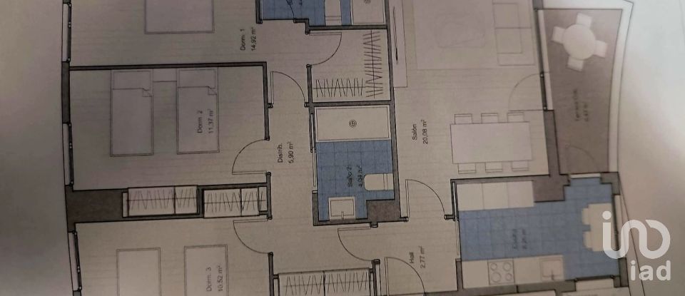 Piso 3 habitaciones de 114 m² en Sevilla (41020)