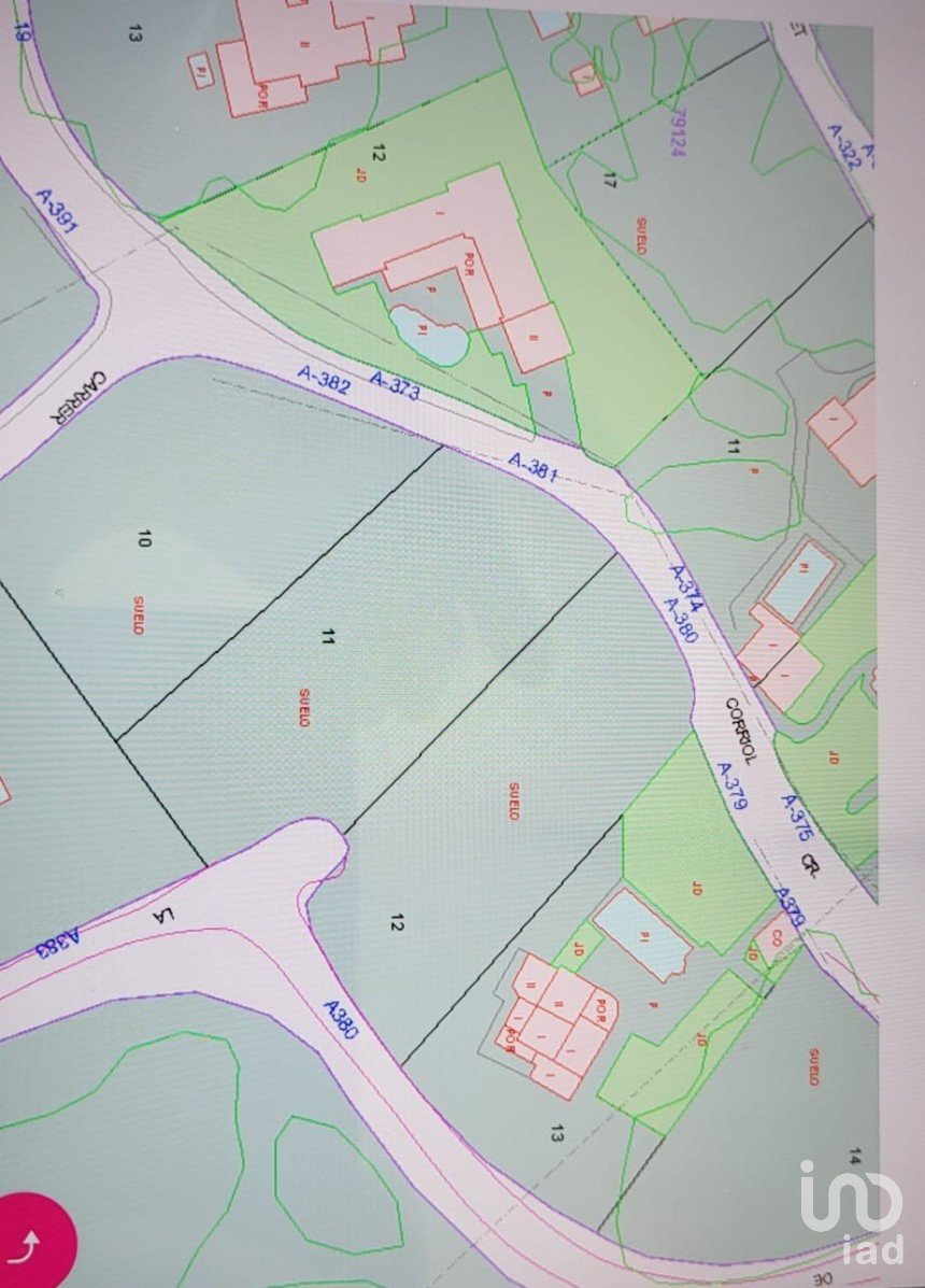 Building plot of 1,986 m² in Costa Nova (03738)