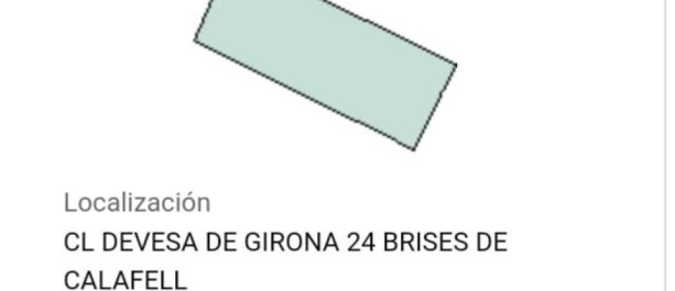 Terreno de 933 m² en Segur de Calafell (43882)