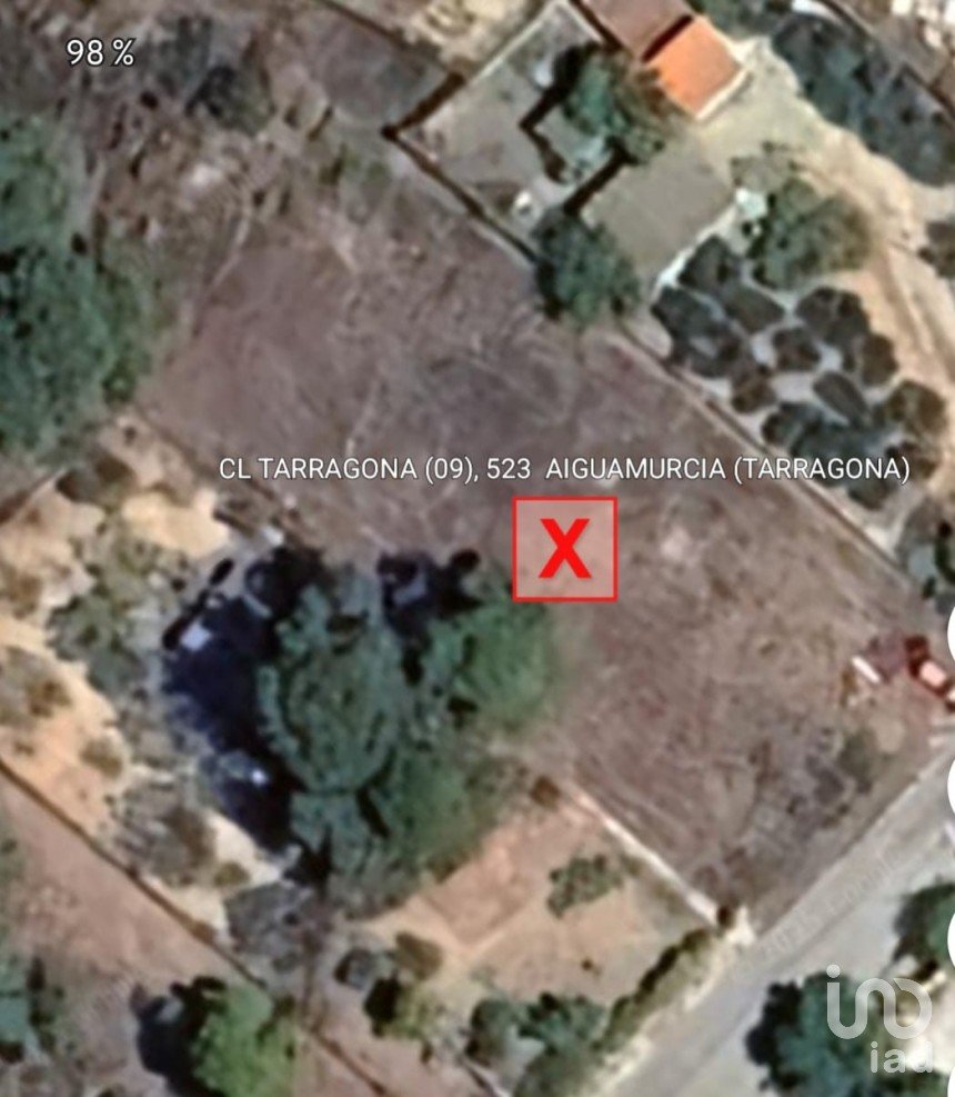 Terreno de 837 m² en Aiguamúrcia (43815)