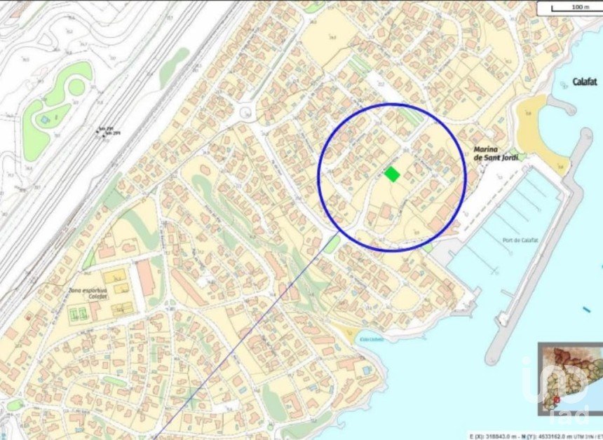 Terreno de 500 m² en L'Ametlla de Mar (43860)