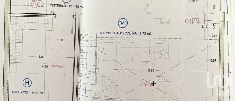 Casa 2 habitacions de 124 m² a Alella (08328)