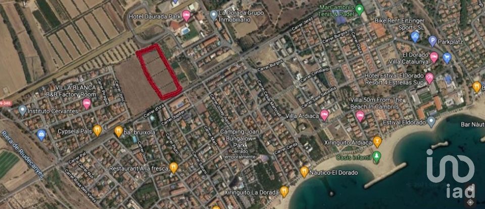 Terreno de 21.004 m² en Cambrils (43850)