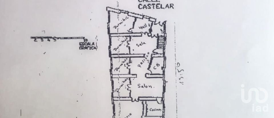 Casa de pueblo 3 habitaciones de 318 m² en Granja de Torrehermosa (06910)