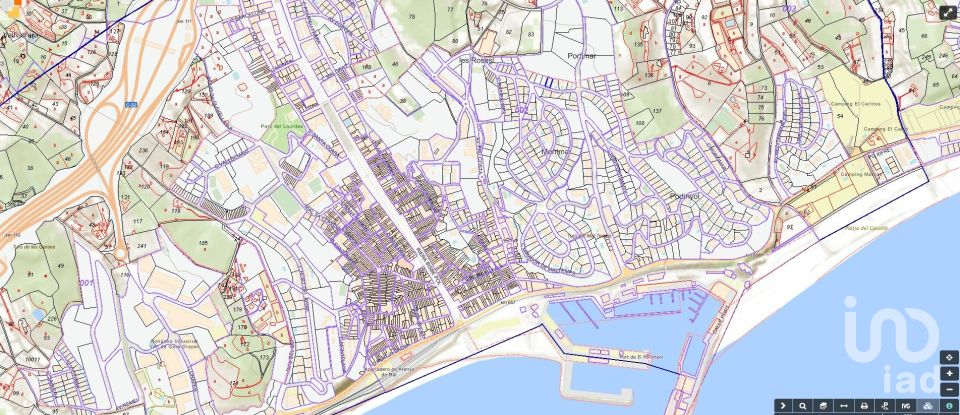 Terreno urbano de 629 m² en Arenys de Mar (08350)