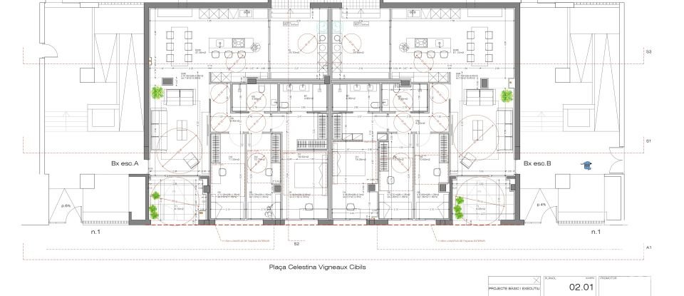 Piso 3 habitaciones de 152 m² en Girona (17002)