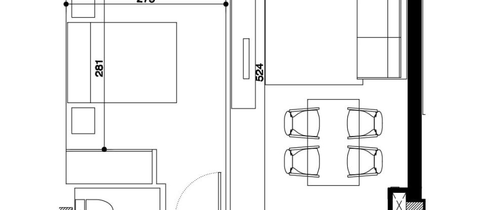 Piso 1 habitación de 38 m² en L'Ametlla de Mar (43860)