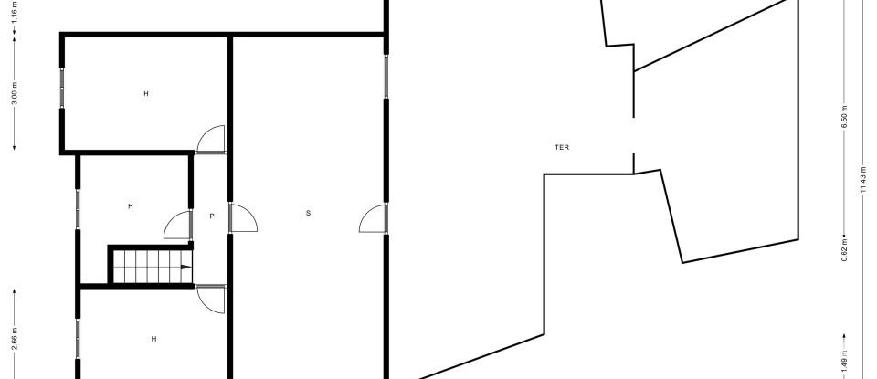 Village house 4 bedrooms of 241 m² in Campanet (07310)