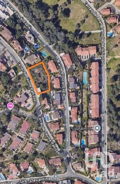 Terreno urbano de 1.215 m² en Tarragona (43007)