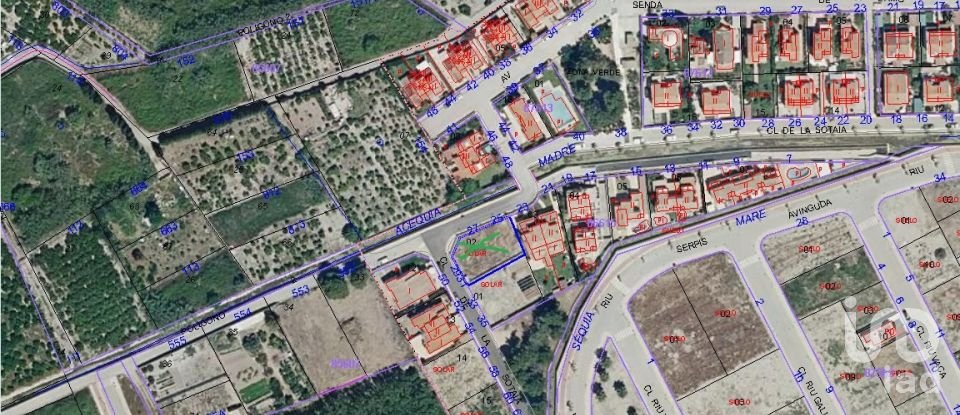 Building plot of 514 m² in Miramar (46711)