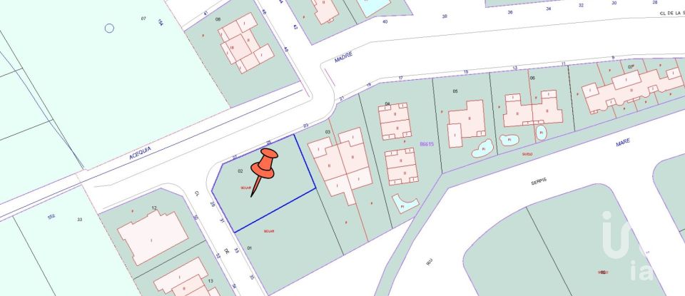 Building plot of 514 m² in Miramar (46711)