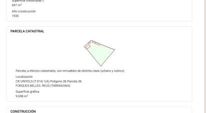 Terreny de 9.698 m² a Reus (43206)
