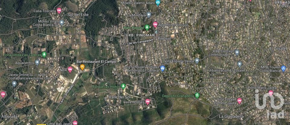 Terreno urbano de 859 m² en Xabia/Javea (03739)