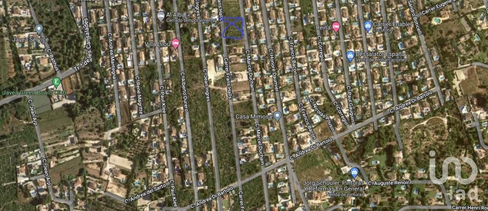 Terreno urbano de 859 m² en Xabia/Javea (03739)