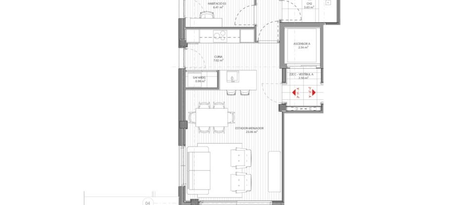 Pis 3 habitacions de 85 m² a Cerdanyola del Vallès (08290)