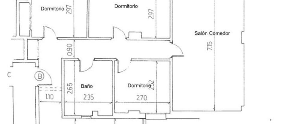 Pis 3 habitacions de 96 m² a Málaga (29004)