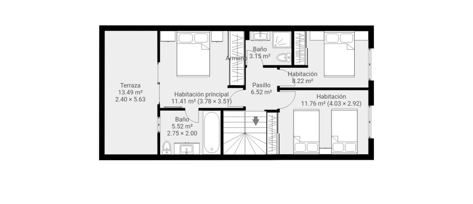 Châlet 5 chambres de 300 m² à Balea (36988)