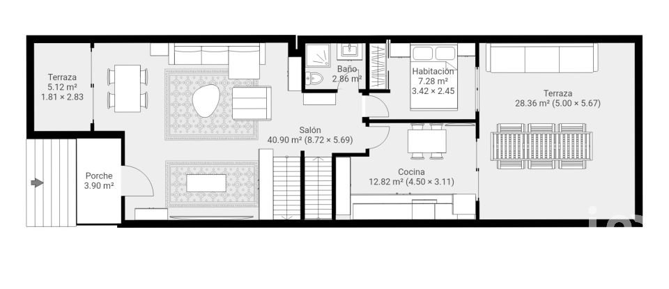 Châlet 5 chambres de 300 m² à Balea (36988)