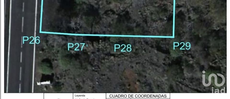 Terreny de 1.001 m² a Tamaimo (38684)