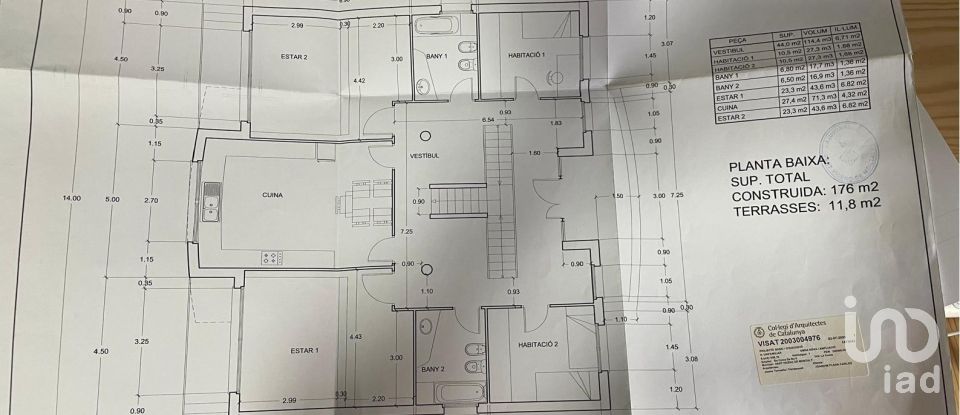 Habitatge unifamiliar  7 habitacions de 587 m² a Sant Vicenç de Montalt (08394)