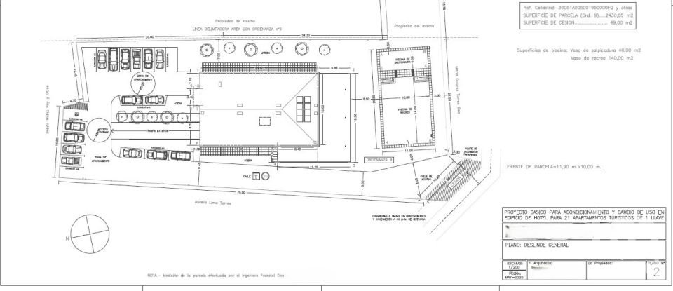Immeuble de 1 902 m² à Adina (36979)