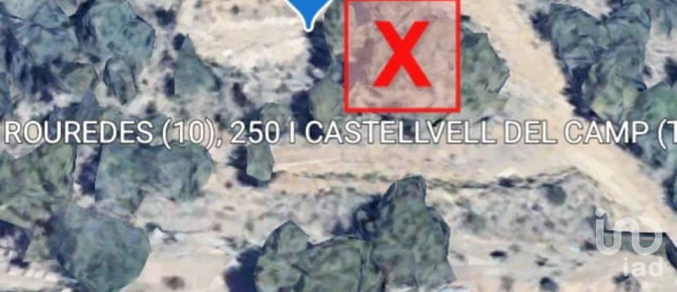 Land of 2,462 m² in Castellvell del Camp (43392)