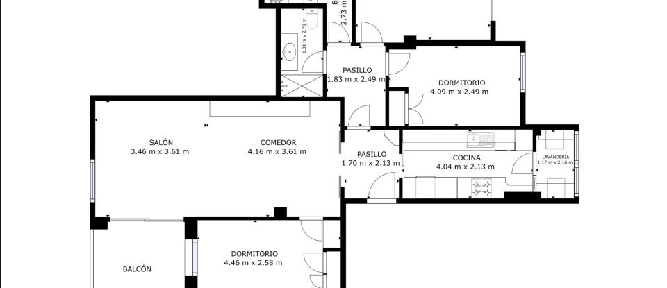 Piso 3 habitaciones de 92 m² en Segur de Calafell (43882)