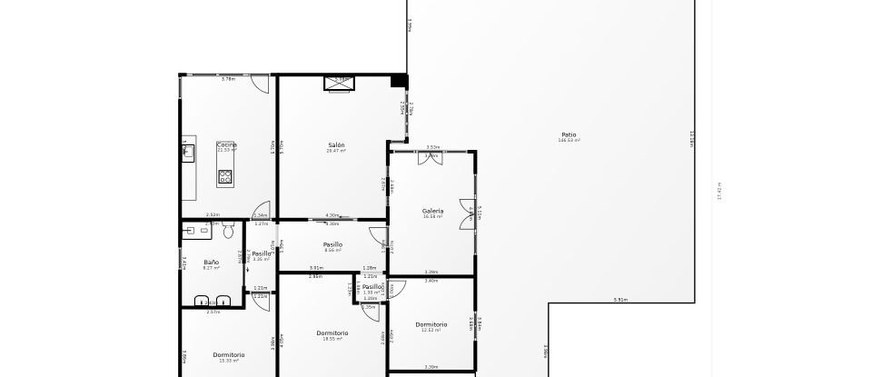 Casa 3 habitaciones de 147 m² en Chiclana de la Frontera (11130)