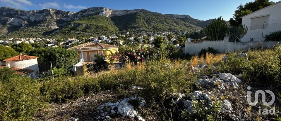 Terreny urbà de 822 m² a Dénia (03700)