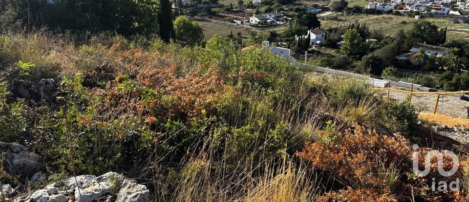 Terreny urbà de 822 m² a Dénia (03700)