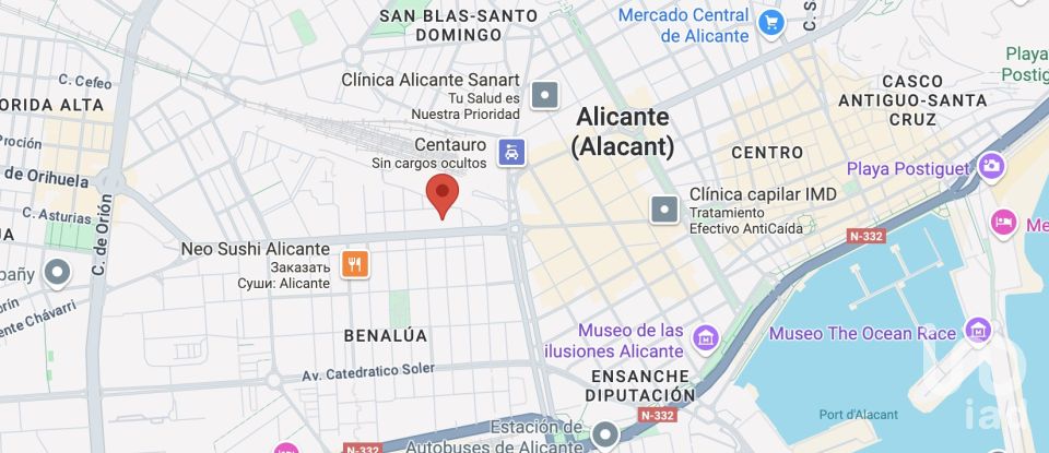 Piso 4 habitaciones de 116 m² en Alicante/Alacant (03006)