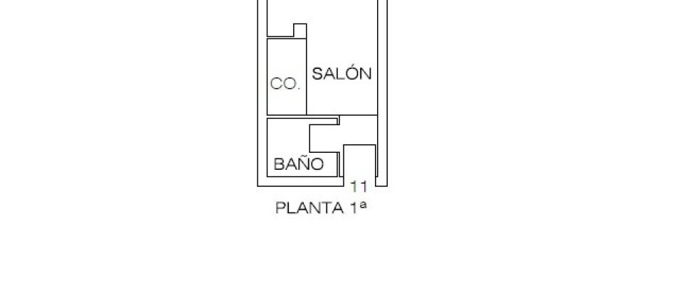 Pis 1 habitació de 36 m² a Calp (03710)
