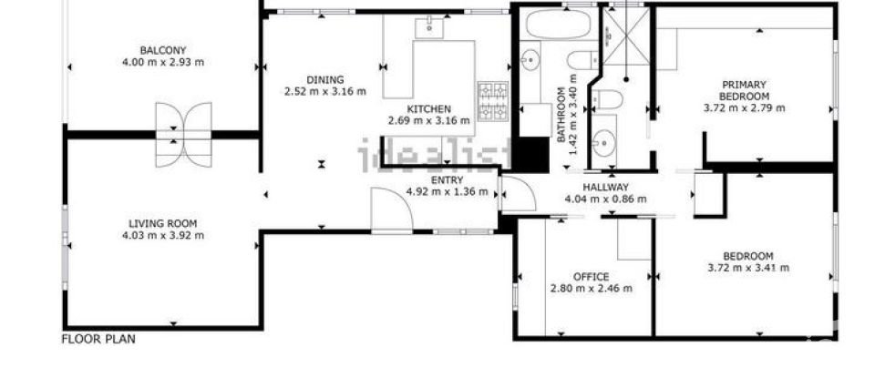 Penthouse 3 bedrooms of 107 m² in Barcelona (08037)