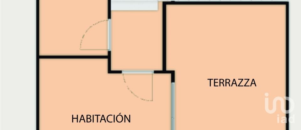 Pis 2 habitacions de 77 m² a Terrassa (08223)