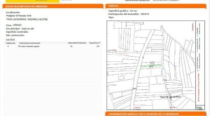 Building plot of 1,035 m² in Vilecha (24192)