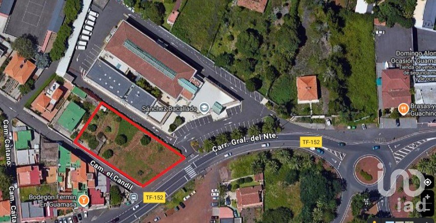 Terreny urbà de 1.395 m² a El Boqueron (38330)