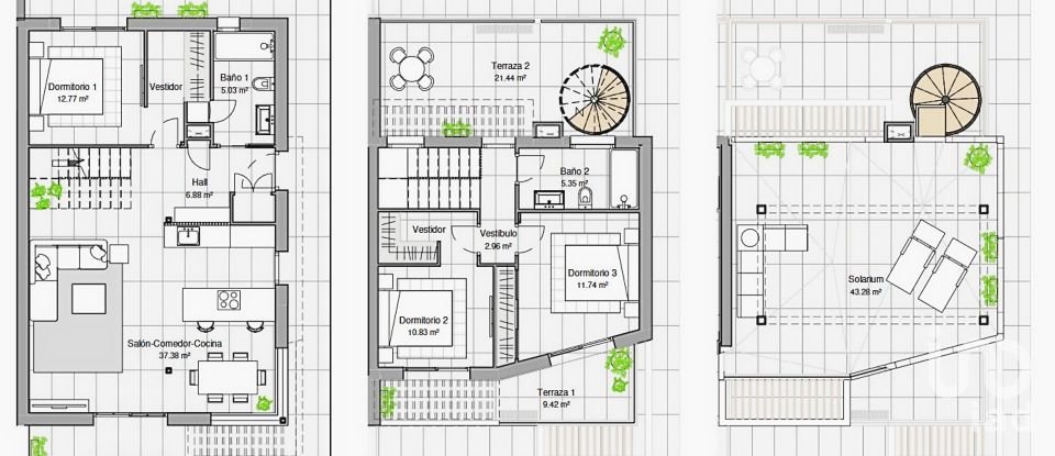 Casa 3 habitacions de 120 m² a Polop (03520)