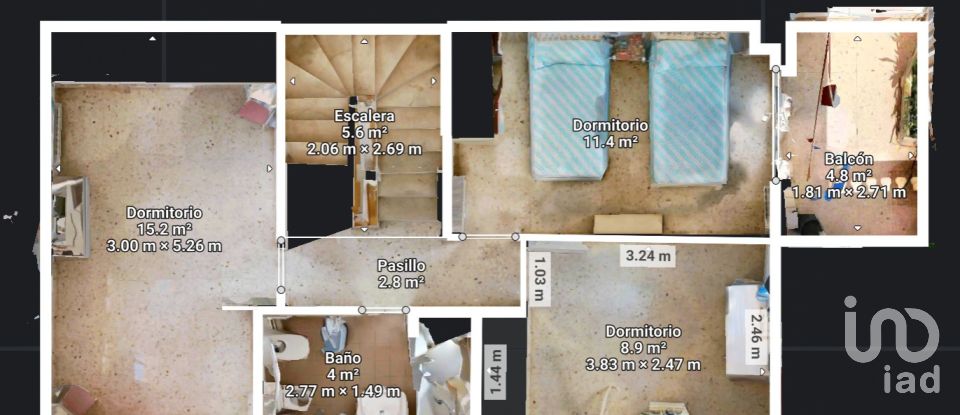 Casa 4 habitaciones de 188 m² en Cabo de Las Huertas (03540)